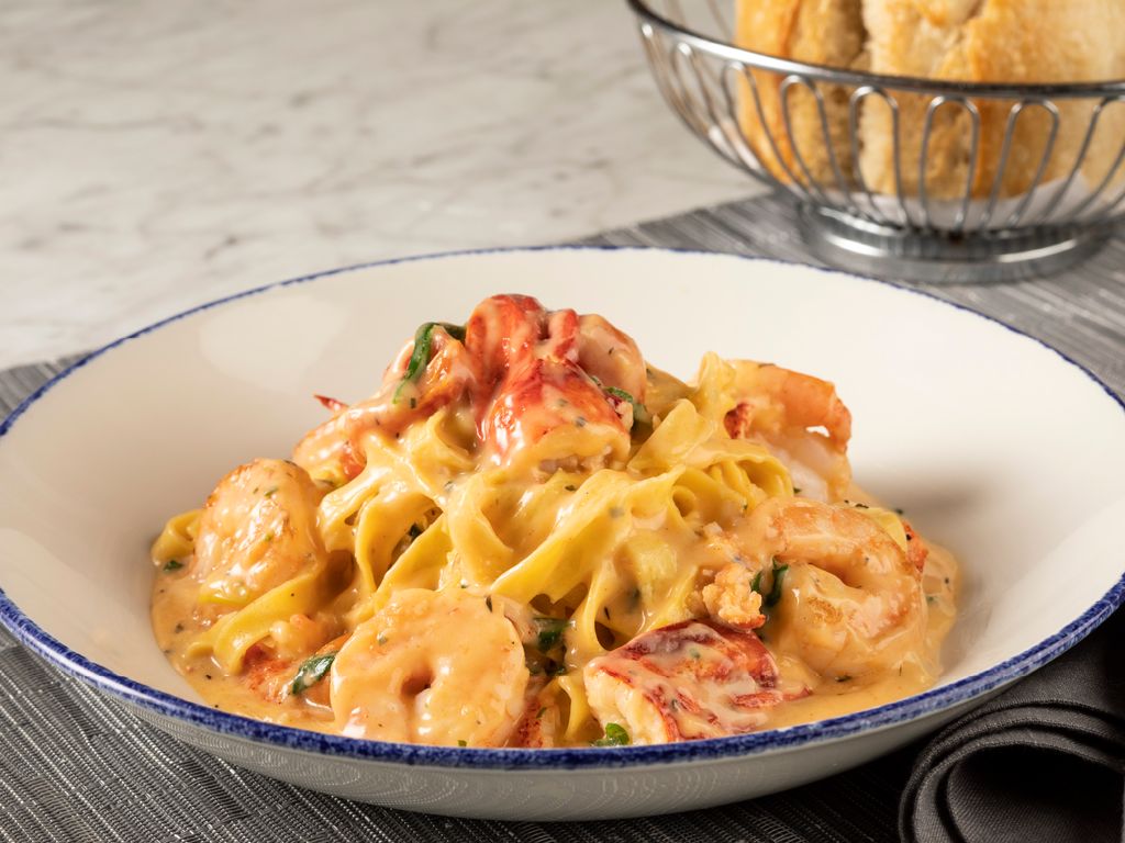 A photo of Brio's Lobster Fettuccine