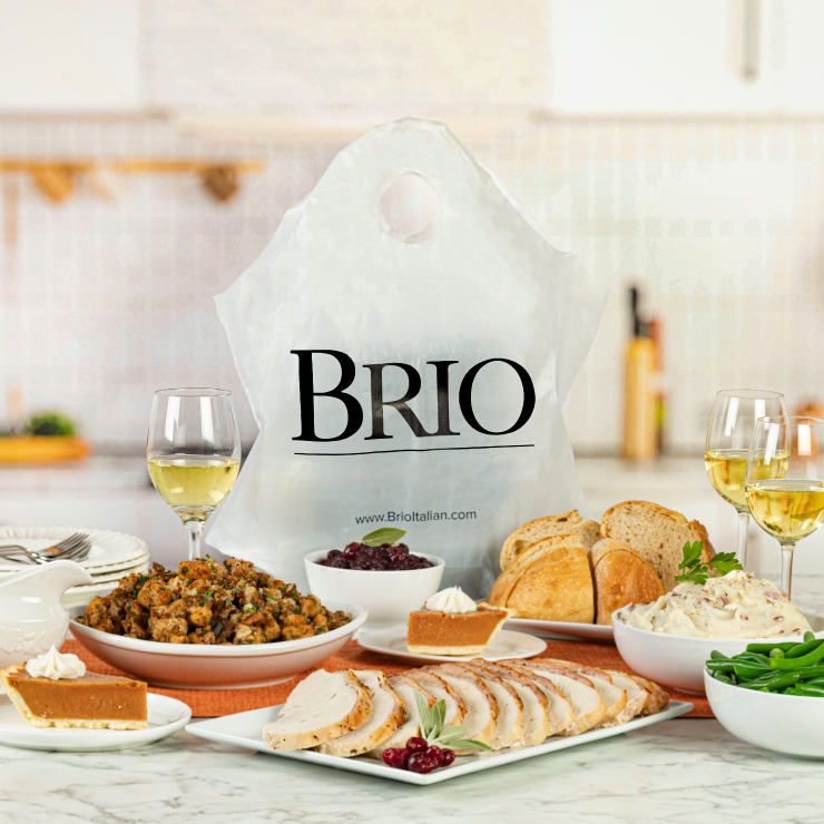 Brio's Thanksgiving feast hot and ready to go